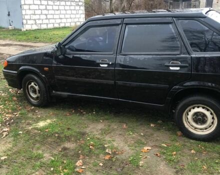 Черный ВАЗ 2114 Самара, объемом двигателя 1.6 л и пробегом 220 тыс. км за 1750 $, фото 3 на Automoto.ua