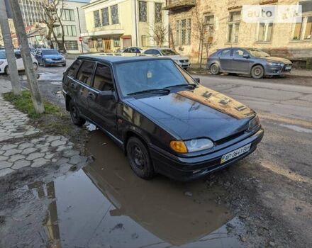 Чорний ВАЗ 2114 Самара, об'ємом двигуна 1.6 л та пробігом 147 тис. км за 2000 $, фото 1 на Automoto.ua