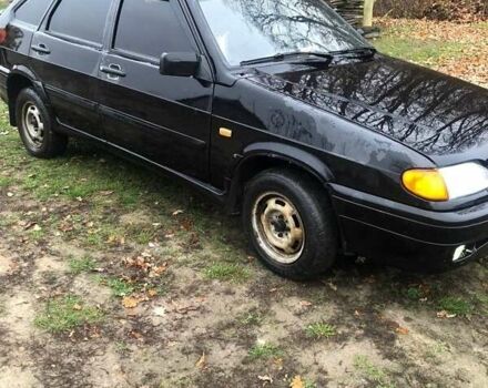 Черный ВАЗ 2114 Самара, объемом двигателя 1.6 л и пробегом 220 тыс. км за 1750 $, фото 1 на Automoto.ua