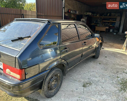 Черный ВАЗ 2114 Самара, объемом двигателя 1.6 л и пробегом 150 тыс. км за 1450 $, фото 4 на Automoto.ua