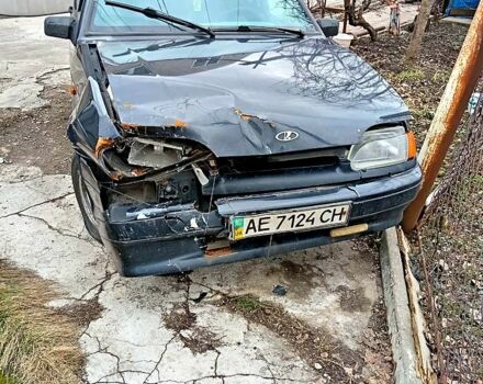 Черный ВАЗ 2114 Самара, объемом двигателя 1.6 л и пробегом 200 тыс. км за 1200 $, фото 4 на Automoto.ua