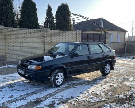 Черный ВАЗ 2114 Самара, объемом двигателя 1.6 л и пробегом 130 тыс. км за 2000 $, фото 1 на Automoto.ua
