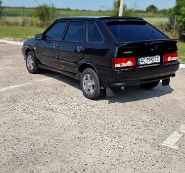 Черный ВАЗ 2114 Самара, объемом двигателя 1.6 л и пробегом 208 тыс. км за 3100 $, фото 11 на Automoto.ua