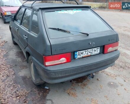 Чорний ВАЗ 2114 Самара, об'ємом двигуна 1.6 л та пробігом 215 тис. км за 1500 $, фото 5 на Automoto.ua