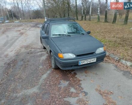 Чорний ВАЗ 2114 Самара, об'ємом двигуна 1.6 л та пробігом 215 тис. км за 1500 $, фото 1 на Automoto.ua