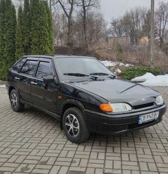 Черный ВАЗ 2114 Самара, объемом двигателя 1.6 л и пробегом 200 тыс. км за 1599 $, фото 5 на Automoto.ua
