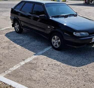 Черный ВАЗ 2114 Самара, объемом двигателя 1.6 л и пробегом 208 тыс. км за 3100 $, фото 4 на Automoto.ua