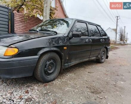Чорний ВАЗ 2114 Самара, об'ємом двигуна 2 л та пробігом 280 тис. км за 1650 $, фото 1 на Automoto.ua