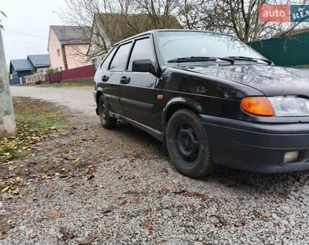 Чорний ВАЗ 2114 Самара, об'ємом двигуна 2 л та пробігом 280 тис. км за 1650 $, фото 7 на Automoto.ua