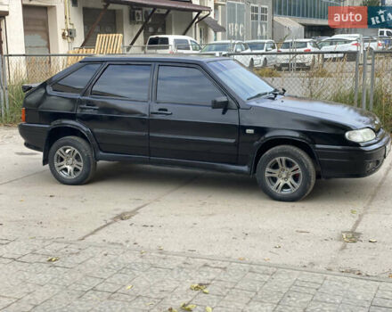 Черный ВАЗ 2114 Самара, объемом двигателя 1.6 л и пробегом 230 тыс. км за 1300 $, фото 2 на Automoto.ua