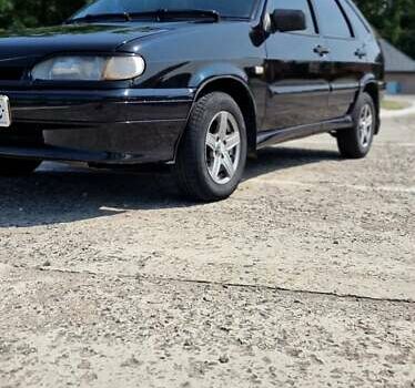 Черный ВАЗ 2114 Самара, объемом двигателя 1.6 л и пробегом 208 тыс. км за 3100 $, фото 18 на Automoto.ua