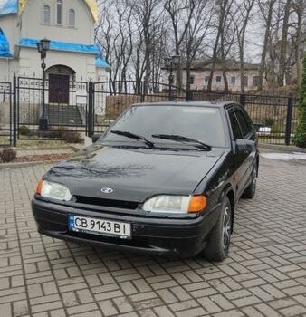 Черный ВАЗ 2114 Самара, объемом двигателя 1.6 л и пробегом 200 тыс. км за 1599 $, фото 1 на Automoto.ua