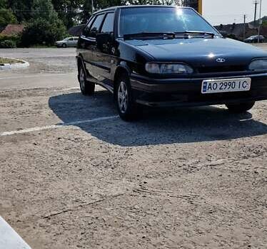 Черный ВАЗ 2114 Самара, объемом двигателя 1.6 л и пробегом 208 тыс. км за 3100 $, фото 3 на Automoto.ua