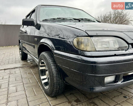 Черный ВАЗ 2114 Самара, объемом двигателя 1.6 л и пробегом 136 тыс. км за 2450 $, фото 3 на Automoto.ua