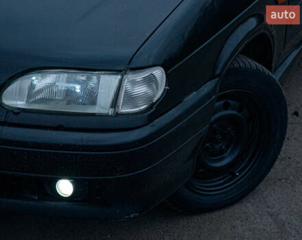 Черный ВАЗ 2114 Самара, объемом двигателя 1.6 л и пробегом 152 тыс. км за 2500 $, фото 2 на Automoto.ua