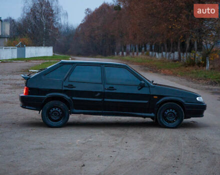 Черный ВАЗ 2114 Самара, объемом двигателя 1.6 л и пробегом 152 тыс. км за 2500 $, фото 10 на Automoto.ua