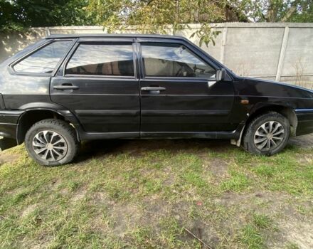 Черный ВАЗ 2114 Самара, объемом двигателя 1.6 л и пробегом 174 тыс. км за 1450 $, фото 1 на Automoto.ua