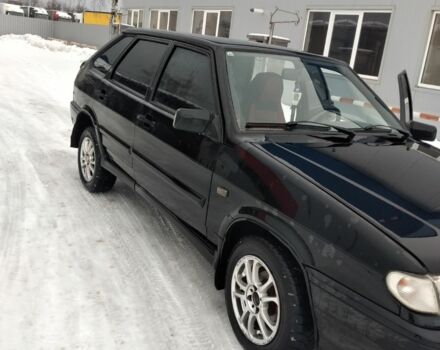 Черный ВАЗ 2114 Самара, объемом двигателя 1.6 л и пробегом 170 тыс. км за 1200 $, фото 1 на Automoto.ua