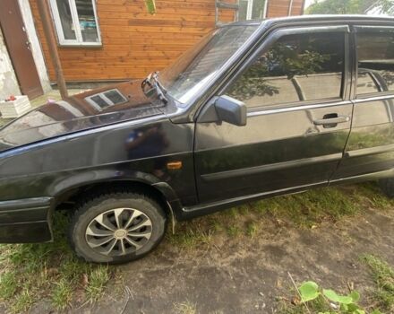 Черный ВАЗ 2114 Самара, объемом двигателя 1.6 л и пробегом 174 тыс. км за 1450 $, фото 3 на Automoto.ua