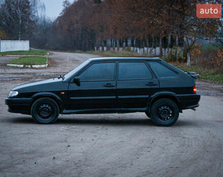 Черный ВАЗ 2114 Самара, объемом двигателя 1.6 л и пробегом 152 тыс. км за 2500 $, фото 11 на Automoto.ua