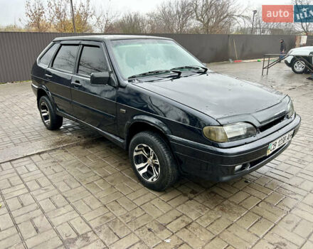 Черный ВАЗ 2114 Самара, объемом двигателя 1.6 л и пробегом 136 тыс. км за 2450 $, фото 1 на Automoto.ua