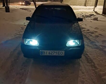 Черный ВАЗ 2114 Самара, объемом двигателя 1.6 л и пробегом 181 тыс. км за 2900 $, фото 8 на Automoto.ua