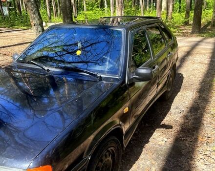 Чорний ВАЗ 2114 Самара, об'ємом двигуна 1.6 л та пробігом 377 тис. км за 2000 $, фото 3 на Automoto.ua