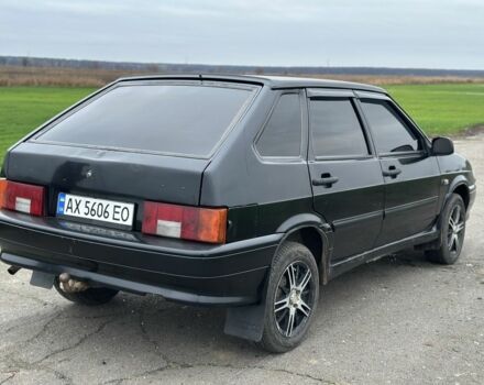 Черный ВАЗ 2114 Самара, объемом двигателя 1.6 л и пробегом 200 тыс. км за 1500 $, фото 4 на Automoto.ua