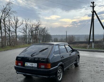 Черный ВАЗ 2114 Самара, объемом двигателя 1.5 л и пробегом 137 тыс. км за 1654 $, фото 4 на Automoto.ua