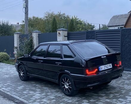 Черный ВАЗ 2114 Самара, объемом двигателя 1.6 л и пробегом 180 тыс. км за 2700 $, фото 5 на Automoto.ua