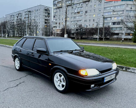 Чорний ВАЗ 2114 Самара, об'ємом двигуна 1.6 л та пробігом 141 тис. км за 3850 $, фото 6 на Automoto.ua