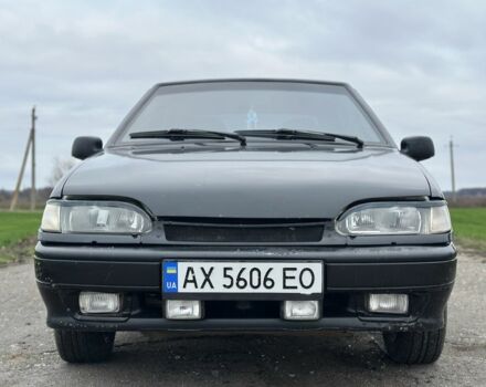 Черный ВАЗ 2114 Самара, объемом двигателя 1.6 л и пробегом 200 тыс. км за 1500 $, фото 2 на Automoto.ua