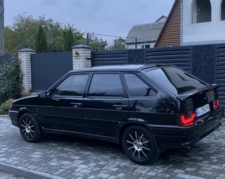 Черный ВАЗ 2114 Самара, объемом двигателя 1.6 л и пробегом 180 тыс. км за 2700 $, фото 4 на Automoto.ua