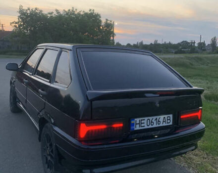 Чорний ВАЗ 2114 Самара, об'ємом двигуна 1.6 л та пробігом 195 тис. км за 2300 $, фото 3 на Automoto.ua