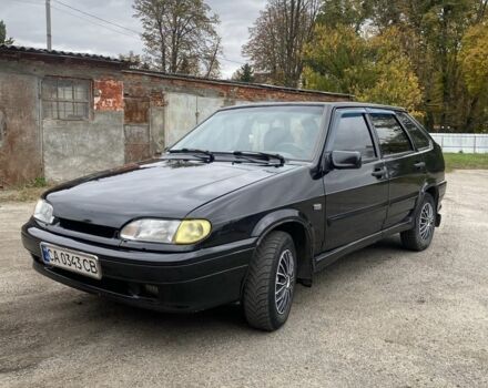 Черный ВАЗ 2114 Самара, объемом двигателя 1.6 л и пробегом 185 тыс. км за 3000 $, фото 1 на Automoto.ua