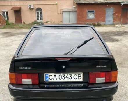 Черный ВАЗ 2114 Самара, объемом двигателя 1.6 л и пробегом 185 тыс. км за 3000 $, фото 5 на Automoto.ua
