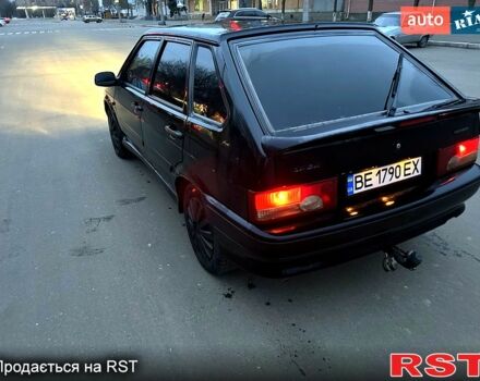 Черный ВАЗ 2114 Самара, объемом двигателя 1.6 л и пробегом 120 тыс. км за 3200 $, фото 4 на Automoto.ua