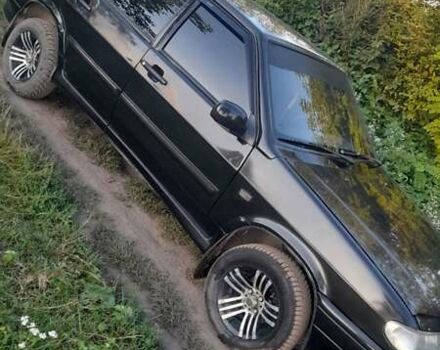 Черный ВАЗ 2114 Самара, объемом двигателя 1.6 л и пробегом 241 тыс. км за 2150 $, фото 6 на Automoto.ua