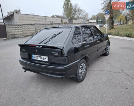 Черный ВАЗ 2114 Самара, объемом двигателя 1.6 л и пробегом 150 тыс. км за 2300 $, фото 3 на Automoto.ua