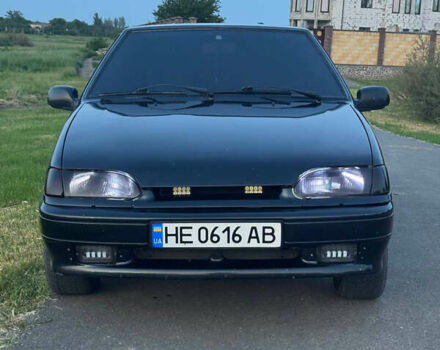 Чорний ВАЗ 2114 Самара, об'ємом двигуна 1.6 л та пробігом 195 тис. км за 2300 $, фото 2 на Automoto.ua