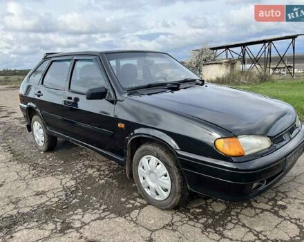 Черный ВАЗ 2114 Самара, объемом двигателя 1.6 л и пробегом 185 тыс. км за 3200 $, фото 3 на Automoto.ua
