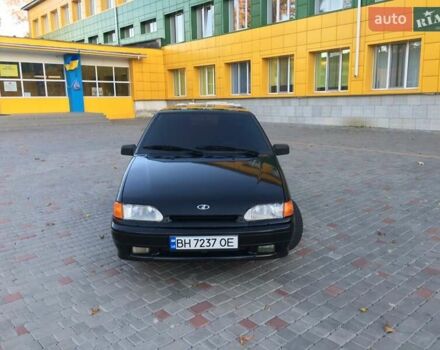 Черный ВАЗ 2114 Самара, объемом двигателя 1.6 л и пробегом 270 тыс. км за 3000 $, фото 1 на Automoto.ua