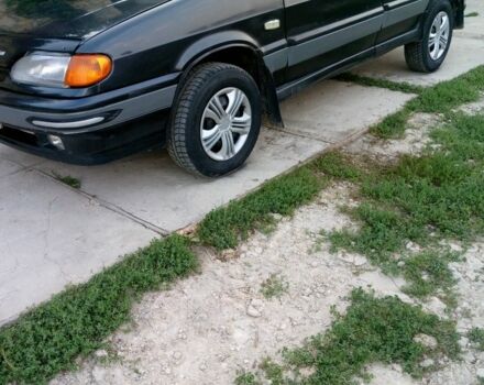 Чорний ВАЗ 2114 Самара, об'ємом двигуна 1.6 л та пробігом 120 тис. км за 1750 $, фото 2 на Automoto.ua