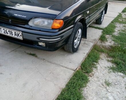 Чорний ВАЗ 2114 Самара, об'ємом двигуна 1.6 л та пробігом 120 тис. км за 1750 $, фото 5 на Automoto.ua