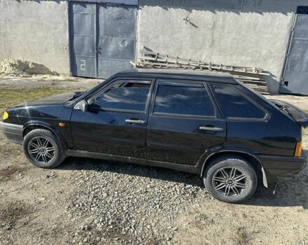 Черный ВАЗ 2114 Самара, объемом двигателя 2 л и пробегом 15 тыс. км за 1800 $, фото 2 на Automoto.ua
