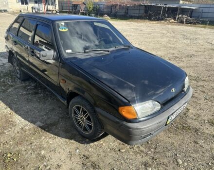 Черный ВАЗ 2114 Самара, объемом двигателя 2 л и пробегом 15 тыс. км за 1800 $, фото 4 на Automoto.ua