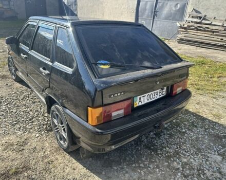 Черный ВАЗ 2114 Самара, объемом двигателя 2 л и пробегом 15 тыс. км за 1800 $, фото 5 на Automoto.ua