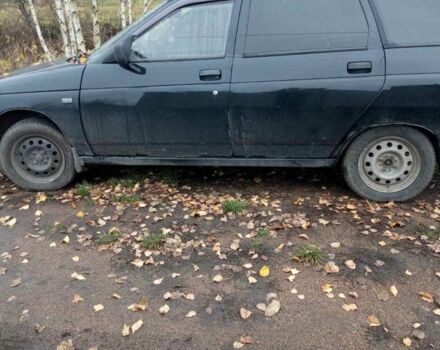 Черный ВАЗ 2114 Самара, объемом двигателя 1.6 л и пробегом 225 тыс. км за 1000 $, фото 1 на Automoto.ua