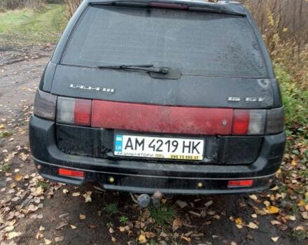 Черный ВАЗ 2114 Самара, объемом двигателя 1.6 л и пробегом 225 тыс. км за 1000 $, фото 2 на Automoto.ua