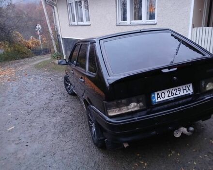 Черный ВАЗ 2114 Самара, объемом двигателя 1.6 л и пробегом 280 тыс. км за 2200 $, фото 3 на Automoto.ua